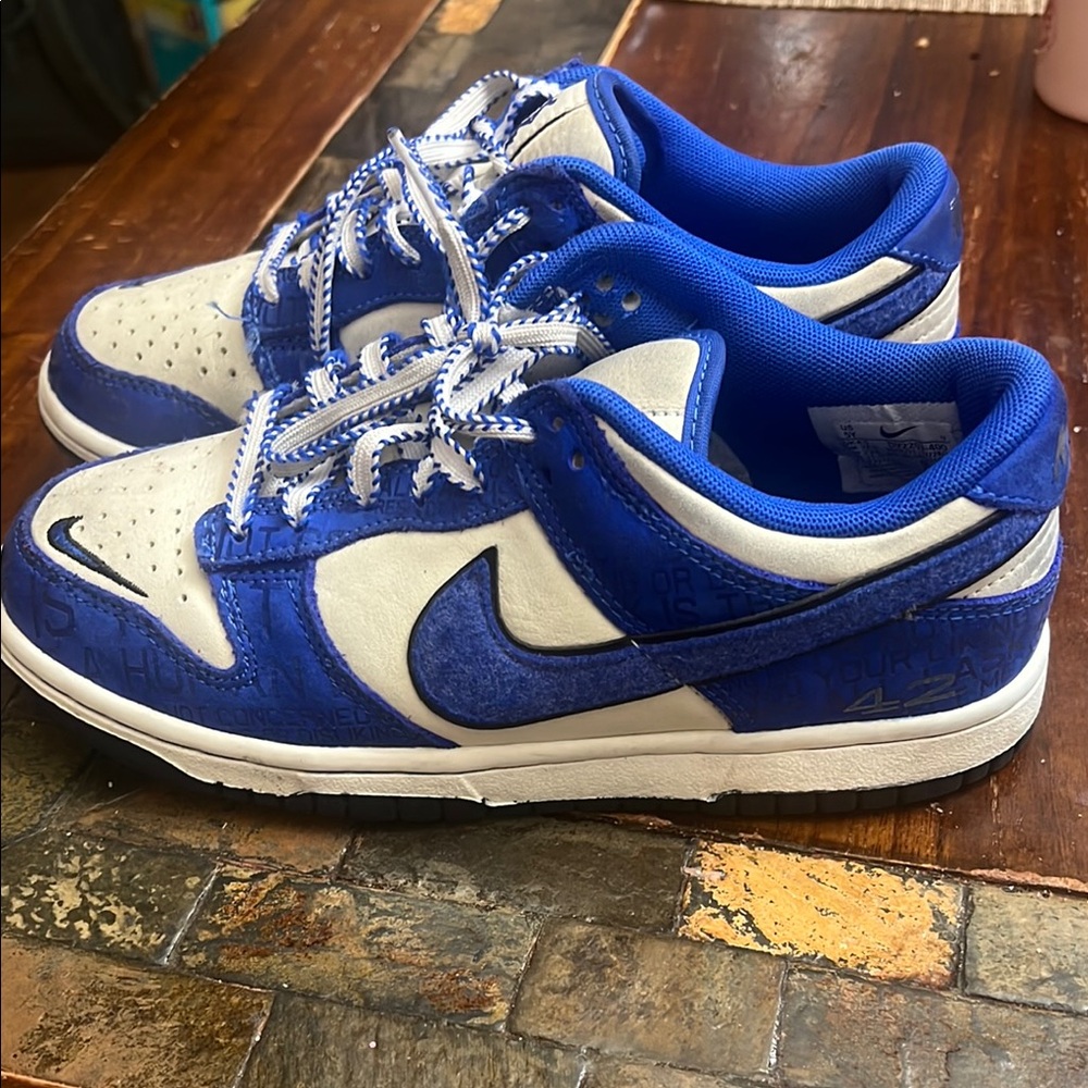 Jackie Robinson Dunks size 5y